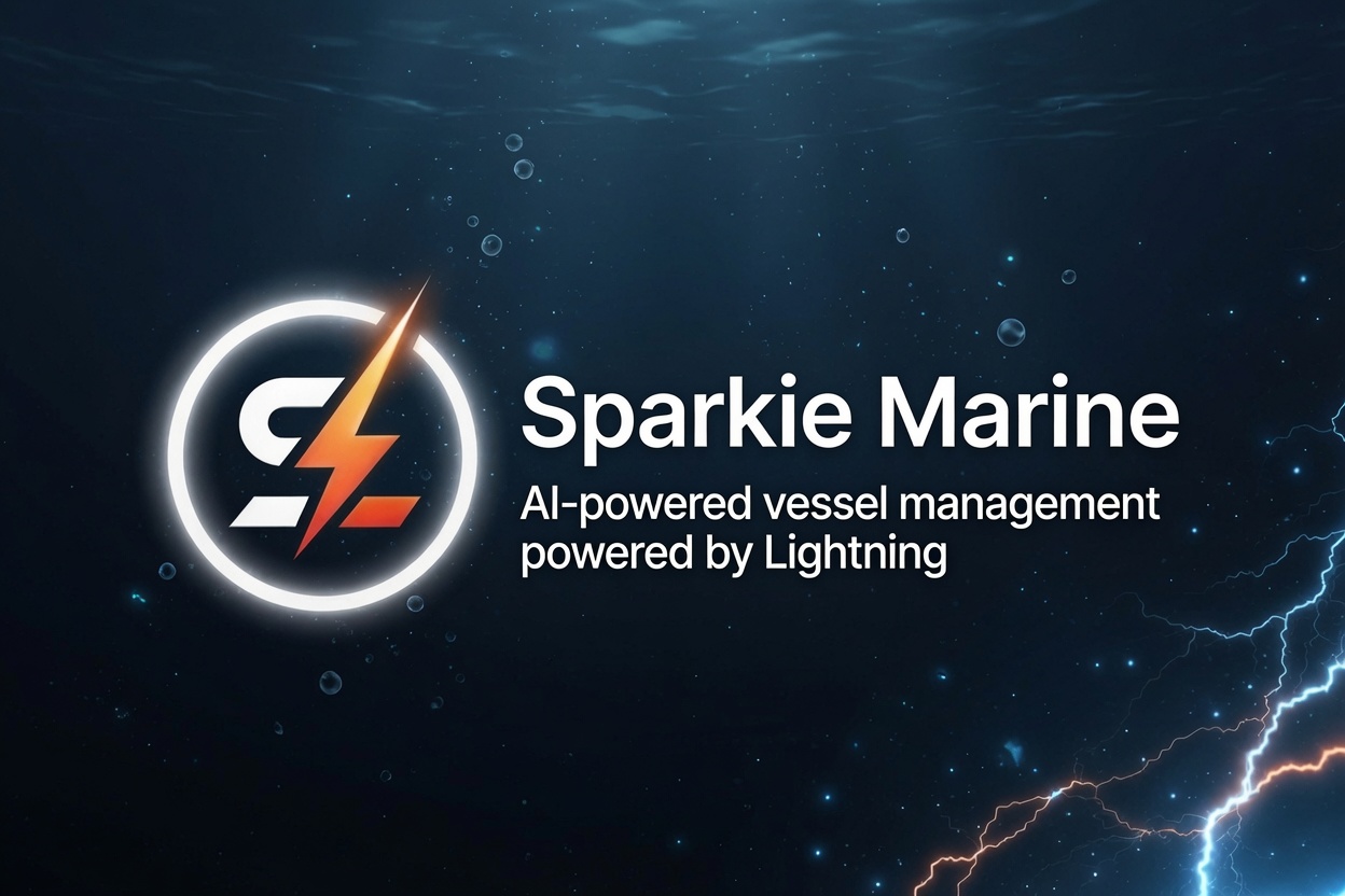 SparkieMarine — AI-powered vessel management powered by Lightning